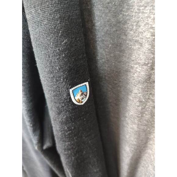 Kuhl Revel 1/4 Zip Kashmira Fleece Sweater Pullover Black 3007 Men's Xlarge - Picture 4 of 8